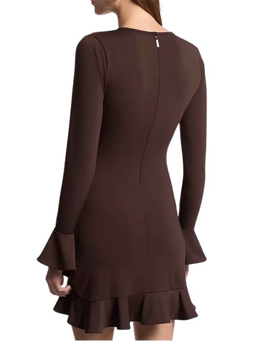 Abito in jersey stretch con volant Michael Kors | MT683J5H6J201